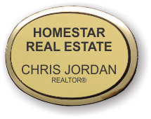 (image for) HomeStar Real Estate Executive Gold Oval